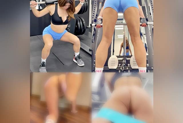 [FC2-PPV-4667384] “Two visible holes naked squat” Raw sex into trained legs, with squirting that is highly erotic.