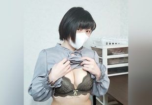 [FC2-PPV-4631454] Chart #025: 26-year-old baby-faced marshmallow F-cup with unprocessed pussy & moaning sounds ♪