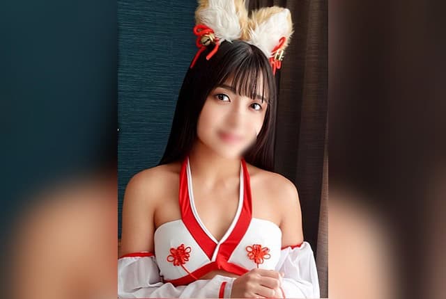[FC2-PPV-4771905] Genki, who is a wannabe model, is exposed to obscene cosplay without an interview, and is touched by a bristle, panties and she has a sensitive body that is deep throated deep throat, and she cries while cums happily and vigorously shaking her ass and makes her masochistic flower creampie.
