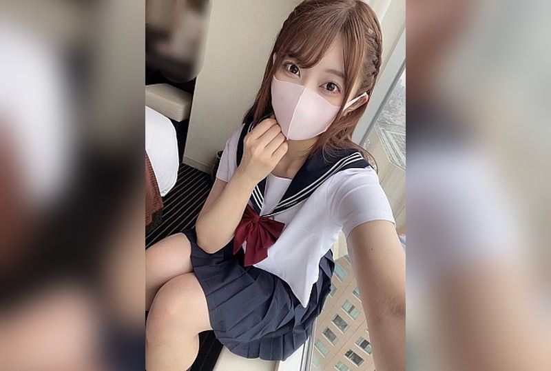 [FC2-PPV-4777483] G-cup beauty Mai-chan’s friend Mei-chan is a sailor for the first time and swallows cum for the first time in her life.