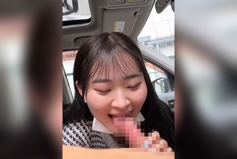 [FC2-PPV-4791935] Mina: A Thrilling Car Blowjob with a Car Right Next to Her & Her First Ever Swallow