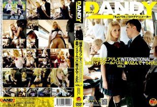 [DANDY-090] Pretending to be mistaken, I got on the international blonde high school bus and got laid, Vol. 3