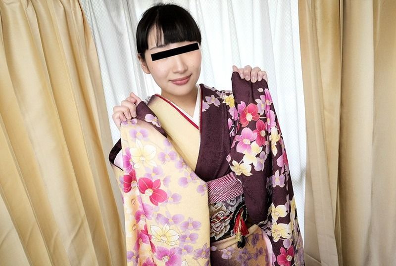 [010326_01-10MU] A girl with soft big breasts in a kimono : Mai Kagura