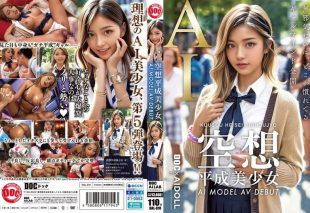 [DAL-010] Fantasy Heisei beautiful girl AI model AV debut Kurosaki Hana