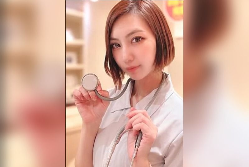 [FC2-PPV-4898346] Beauty nurse first shoot: Cool personality transforms in pleasure, deep creampie