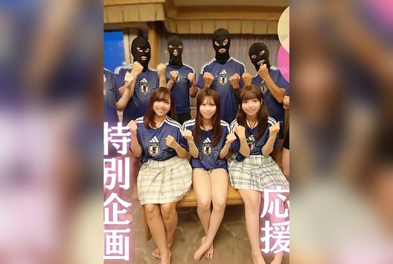 [FC2-PPV-4925066] Three Girls Cheer Orgy: Filling Three Pussies with Cum